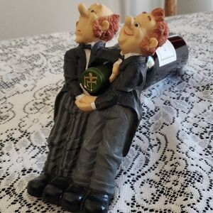 Wine Bottle Holder Butlers Balance Stand